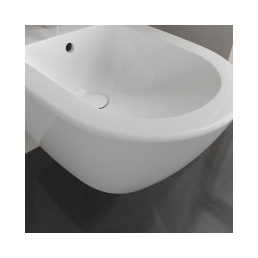Villeroy & Boch 540000R1 - Wandbidet SUBWAY 2.0 37 x 56,5 cm keramiek/wit