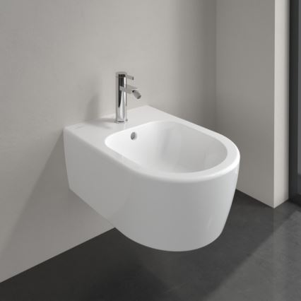 Villeroy & Boch 54050001 - Wandhangend bidet AVENTO keramiek/wit