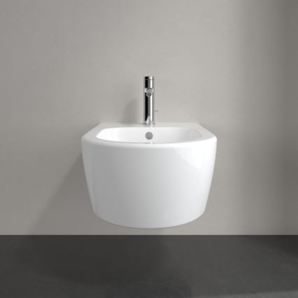 Villeroy & Boch 54050001 - Wandhangend bidet AVENTO keramiek/wit