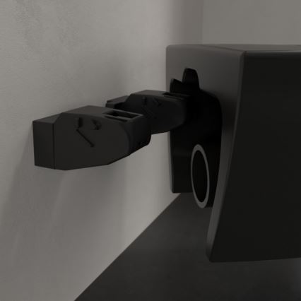 Villeroy & Boch 5614R0R7 - Hangend toilet SUBWAY keramiek/zwart