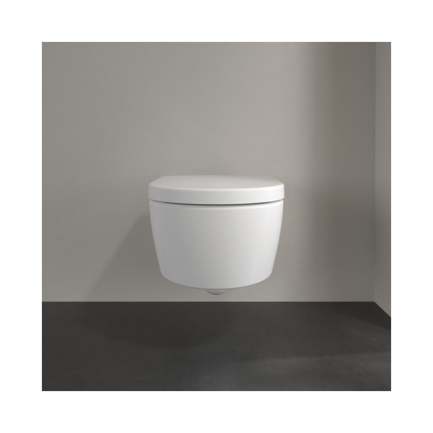 Villeroy & Boch 5656HRRW - Hangend toilet met SoftClose-zitting AVENTO keramiek/wit