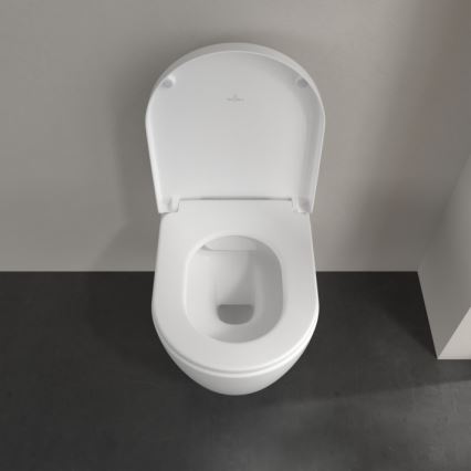 Villeroy & Boch 5656HRRW - Hangend toilet met SoftClose-zitting AVENTO keramiek/wit