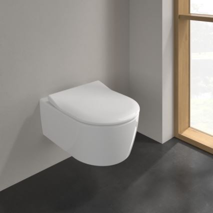 Villeroy & Boch 5656RS01 - Hangend toilet met SoftClose zitting AVENTO keramiek/wit