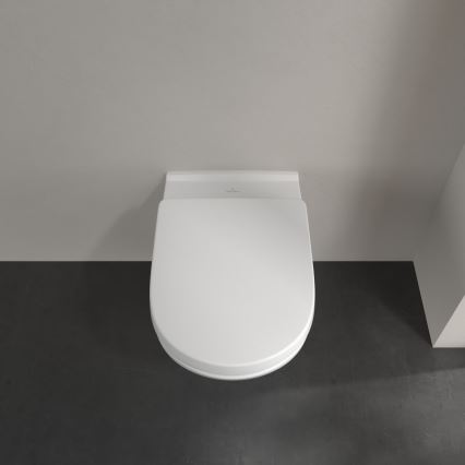 Villeroy & Boch 5660H101 - Hangend toilet met toiletzitting O.NOVO keramiek/wit