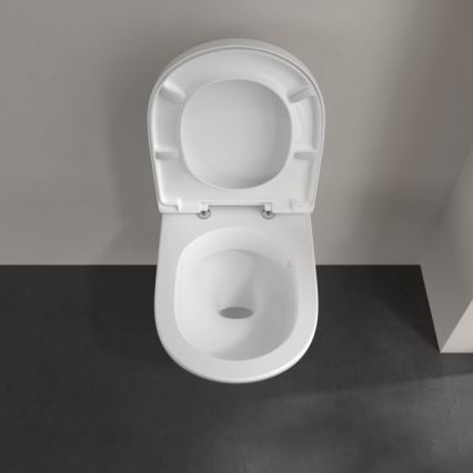 Villeroy & Boch 5660HR01 - Hangend toilet O.NOVO met SoftClose-toiletzitting, keramiek/wit