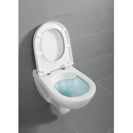 Villeroy & Boch 5660HR01 - Hangend toilet O.NOVO met SoftClose-toiletzitting, keramiek/wit