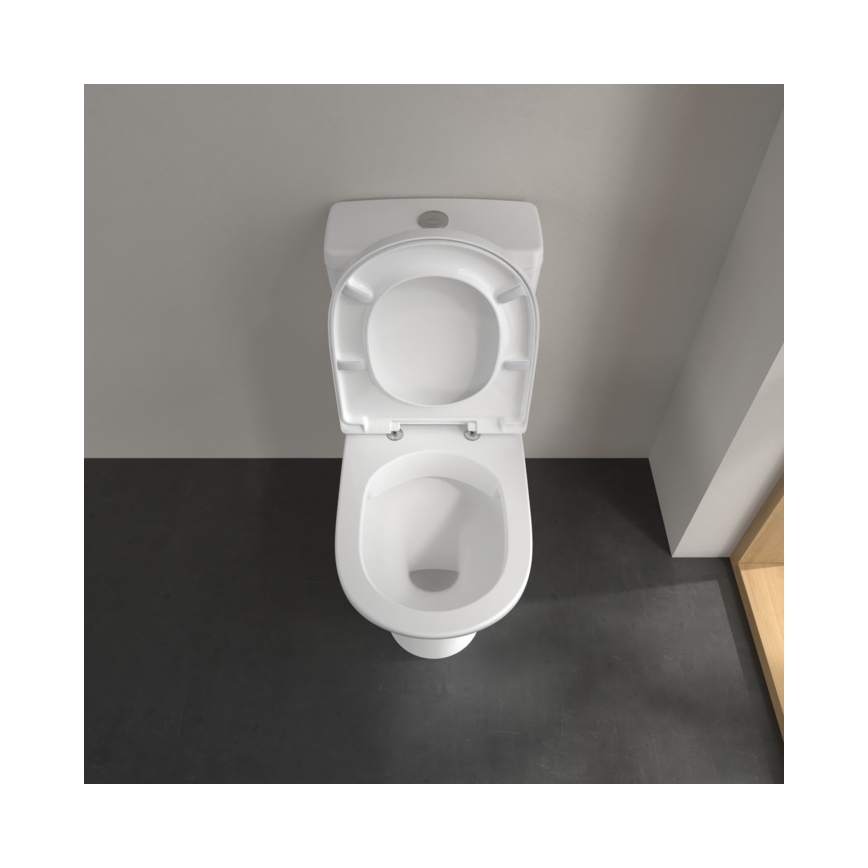 Villeroy & Boch 5661R001 - WC-combinatie O.NOVO keramiek/wit