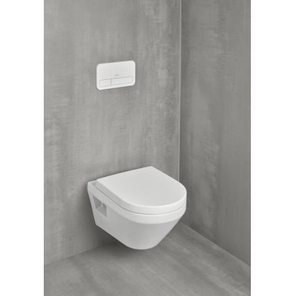 Villeroy & Boch 5684CL01 - WC suspendu avec abattant SoftClose ARCHITECTURA céramique/blanc