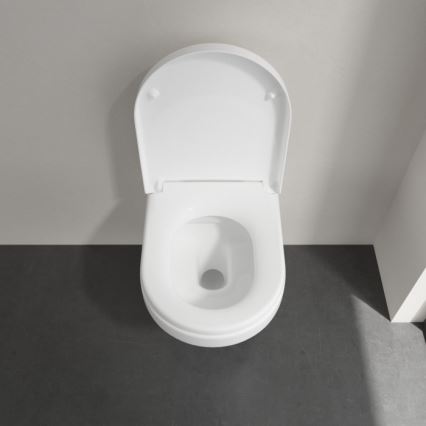 Villeroy & Boch 5684HR01 - WC suspendu avec abattant SoftClose ARCHITECTURA céramique/blanc