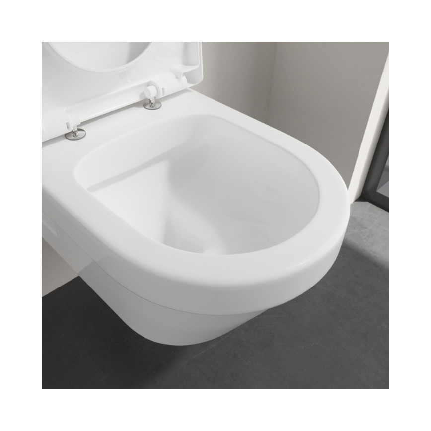 Villeroy & Boch 5684HR01 - WC suspendu avec abattant SoftClose ARCHITECTURA céramique/blanc