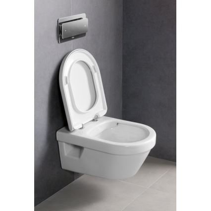 Villeroy & Boch 5684HR01 - WC suspendu avec abattant SoftClose ARCHITECTURA céramique/blanc
