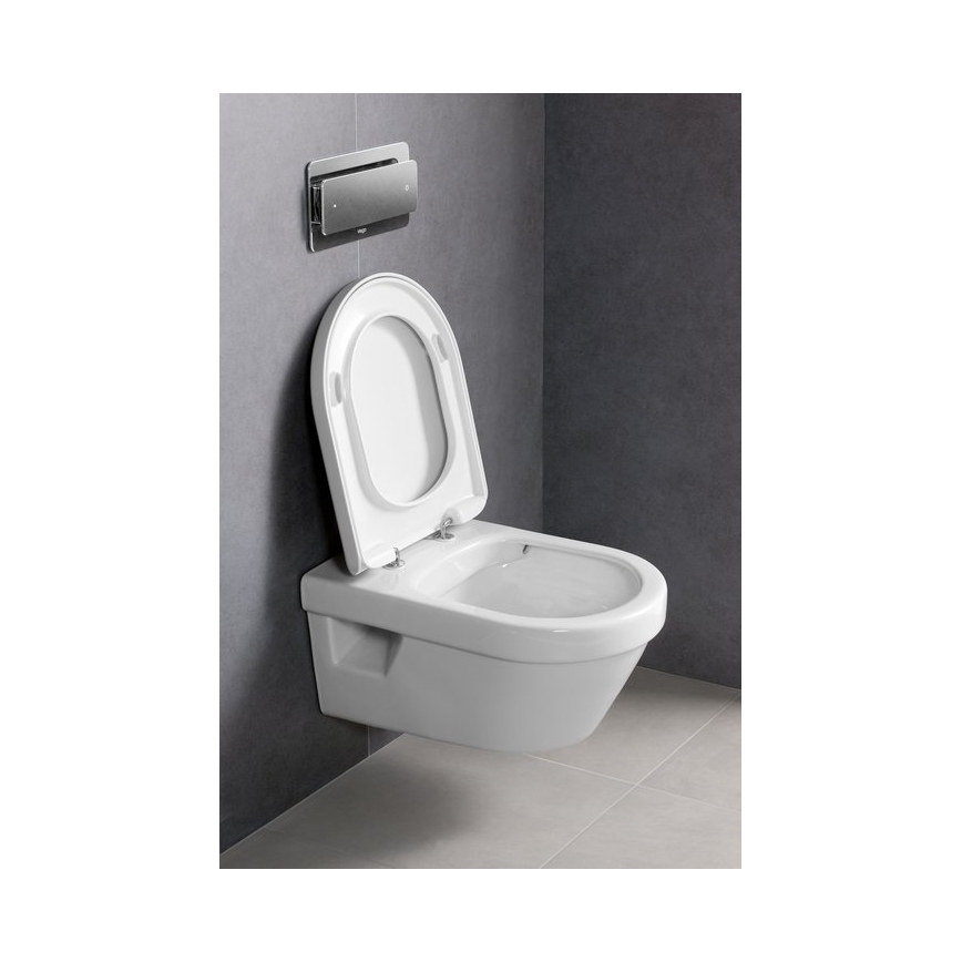 Villeroy & Boch 5684HR01 - WC suspendu avec abattant SoftClose ARCHITECTURA céramique/blanc