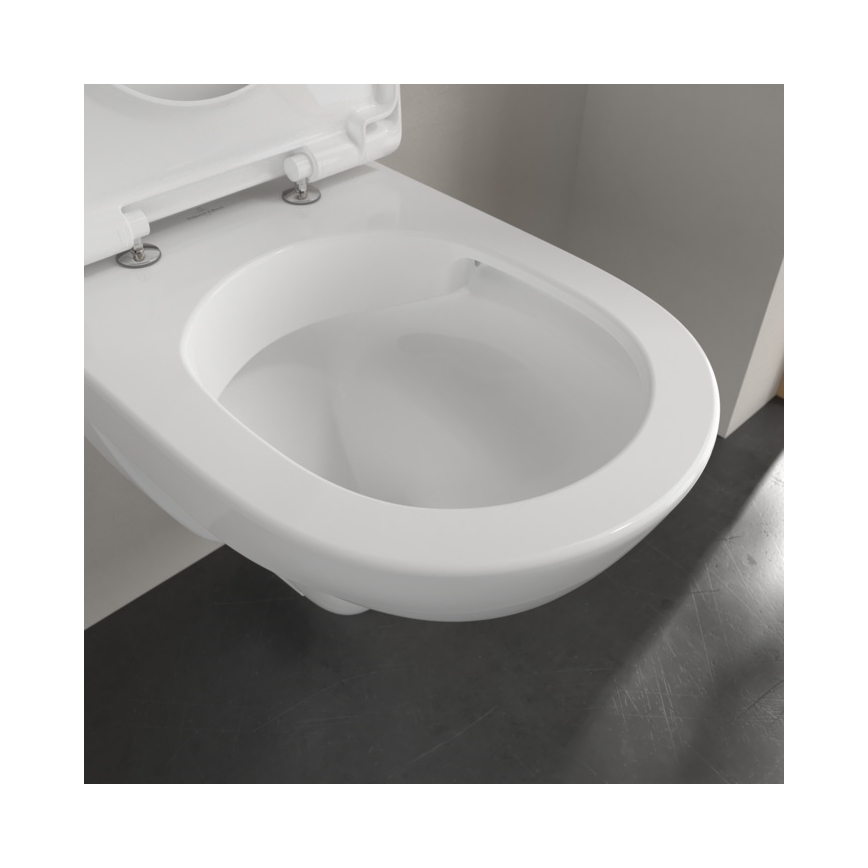 Villeroy & Boch 5688HR01 - Hangend WC met SoftClose zitting O.NOVO keramiek/wit