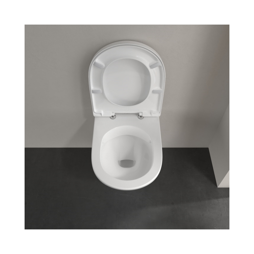 Villeroy & Boch 5688HR01 - Hangend WC met SoftClose zitting O.NOVO keramiek/wit