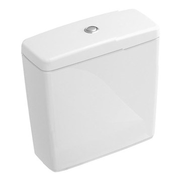 Villeroy & Boch 5760G101 - Combi-spoelreservoir voor WC O.NOVO, achter-/zijaansluiting, wit