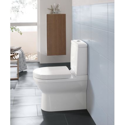 Villeroy & Boch 5788S101 - Réservoir combiné pour WC O.NOVO, alimentation arrière/latérale, blanc