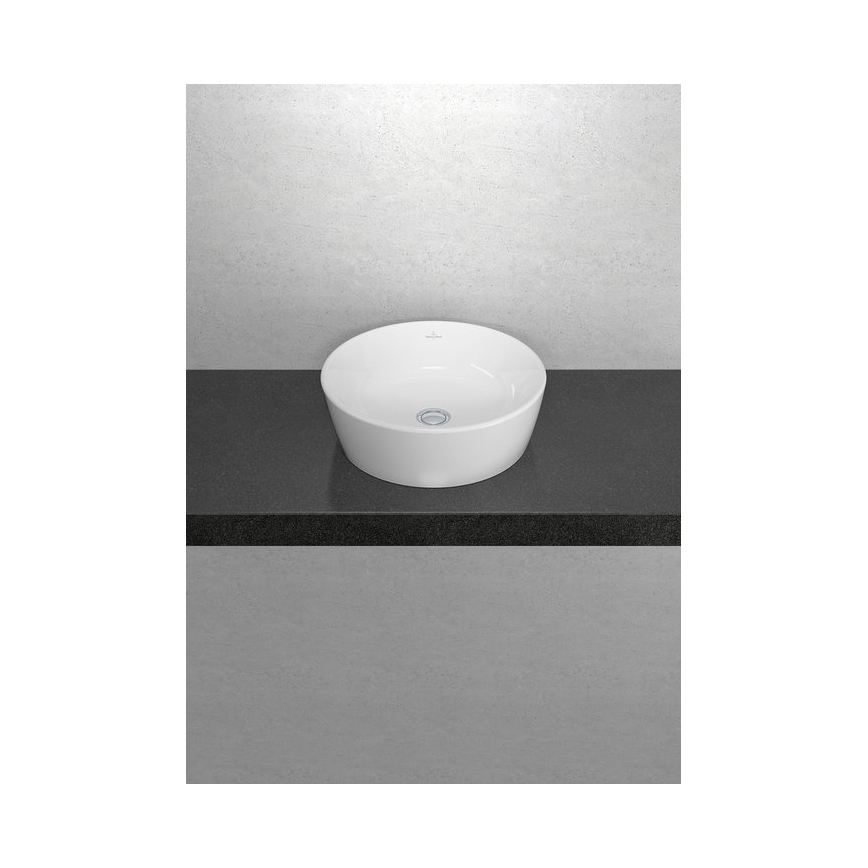 Villeroy & Boch 5A254501 - Lavabo à poser ARCHITECTURA Ø 45 cm céramique/blanc