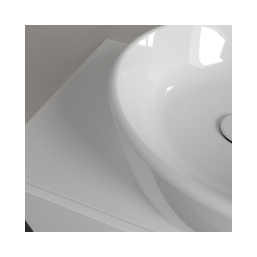 Villeroy & Boch 5A254501 - Lavabo à poser ARCHITECTURA Ø 45 cm céramique/blanc