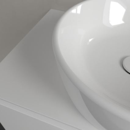 Villeroy & Boch 5A254501 - Opzetwastafel ARCHITECTURA Ø 45 cm keramiek/wit
