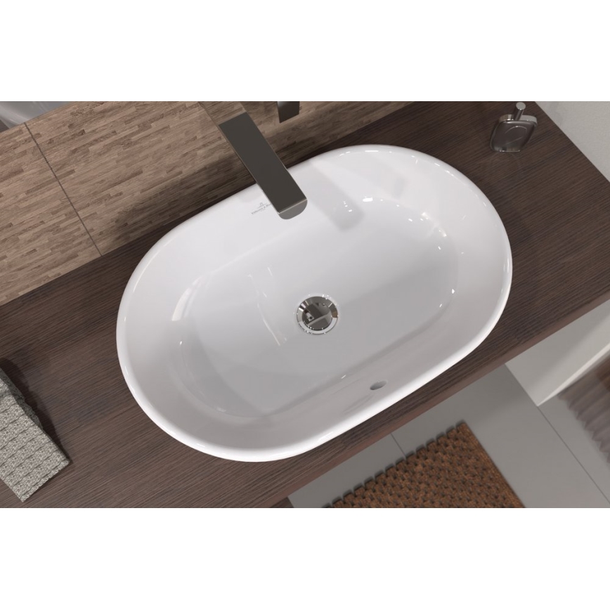Villeroy & Boch 5A266001 - Opzetwastafel ARCHITECTURA 60x40 cm keramiek/wit