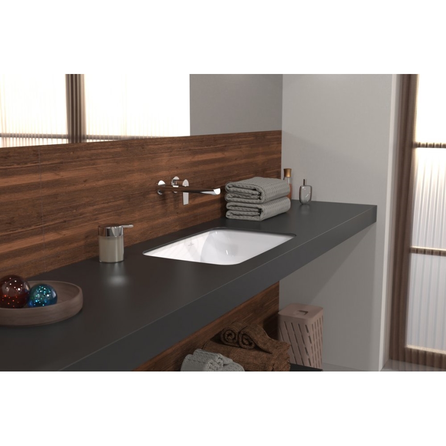 Villeroy & Boch 5A776001 - Inbouwwastafel ARCHITECTURA 57x37 keramiek/wit