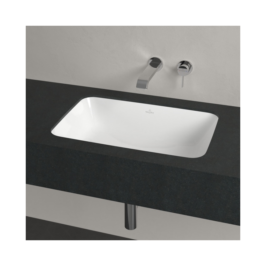 Villeroy & Boch 5A776001 - Lavabo encastré ARCHITECTURA 57x37 céramique/blanc