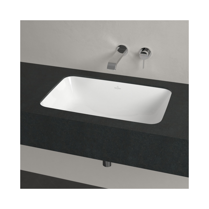 Villeroy & Boch 5A776101 - Inbouwwastafel ARCHITECTURA 57 x 37 cm keramiek/wit