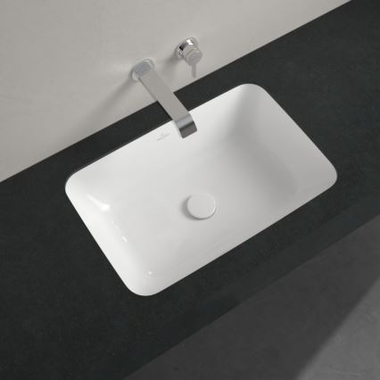 Villeroy & Boch 5A776101 - Inbouwwastafel ARCHITECTURA 57 x 37 cm keramiek/wit