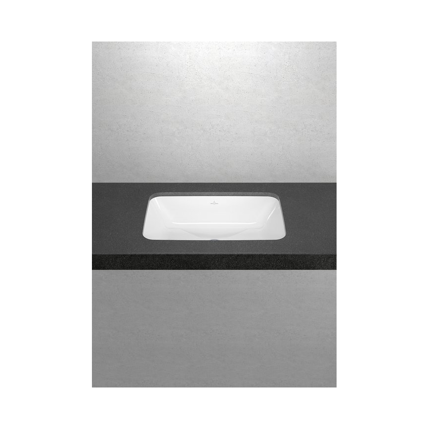 Villeroy & Boch 5A776101 - Inbouwwastafel ARCHITECTURA 57 x 37 cm keramiek/wit