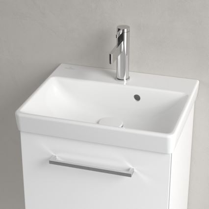 Villeroy & Boch 73584501 - Lavabo suspendu AVENTO 45 x 37 cm céramique/blanc