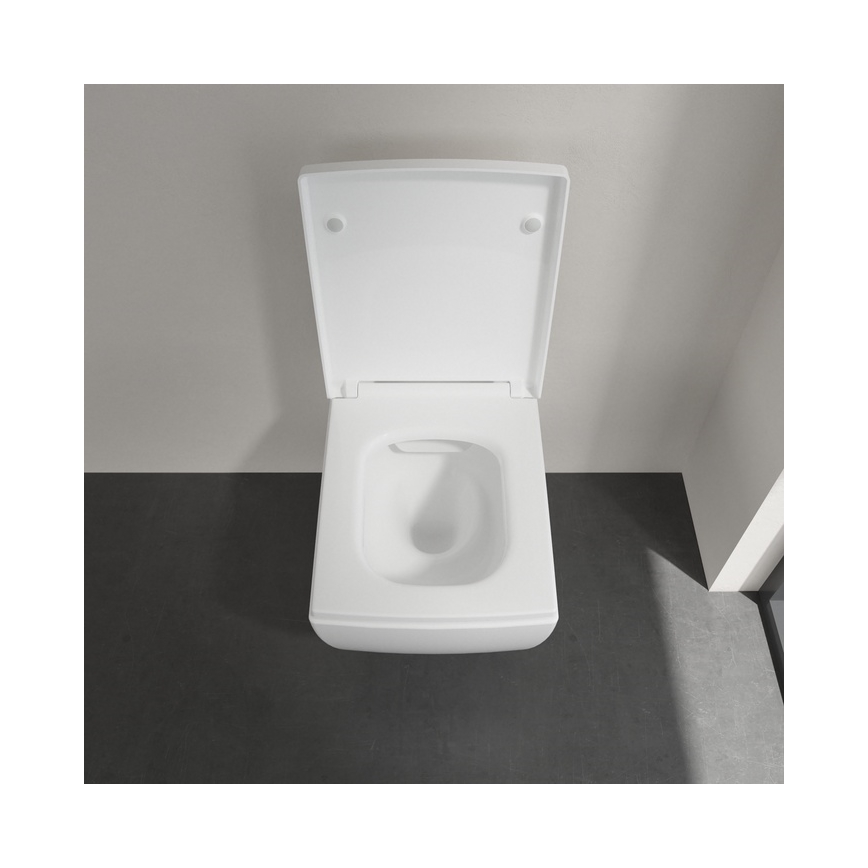 Villeroy & Boch 8M24S101 - Toiletzitting SoftClose MEMENTO 2.0 wit