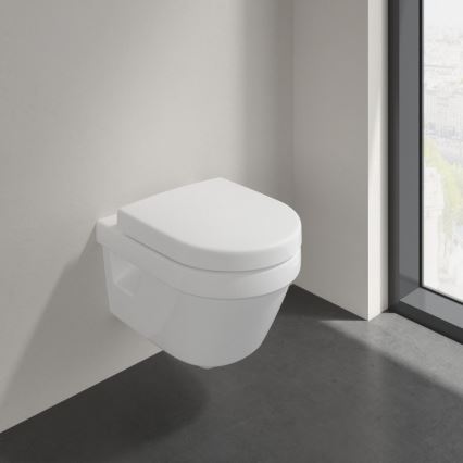Villeroy & Boch 8M42S101 - Toiletzitting SoftClose SUBWAY 3.0 wit