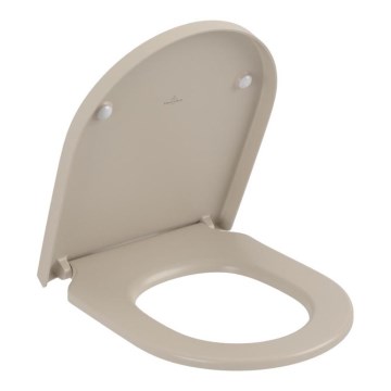Villeroy & Boch 8M42S1AM - Toiletzitting SoftClose SUBWAY 3.0 beige