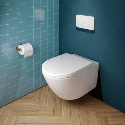 Villeroy & Boch 8M42S1T1 - SoftClose wc-bril SUBWAY 3.0 wit