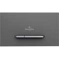 Villeroy & Boch 922169D8 - Bouton de chasse VICONNECT anthracite/chrome mat