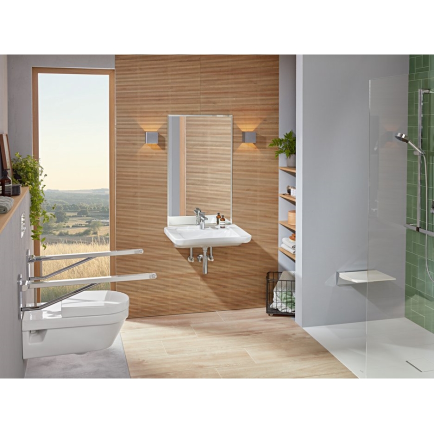 Villeroy & Boch 9M51B101 - VICARE SoftClose toiletzitting wit