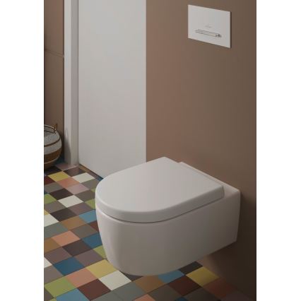 Villeroy & Boch 9M77C101 - WC-bril SoftClose AVENTO wit