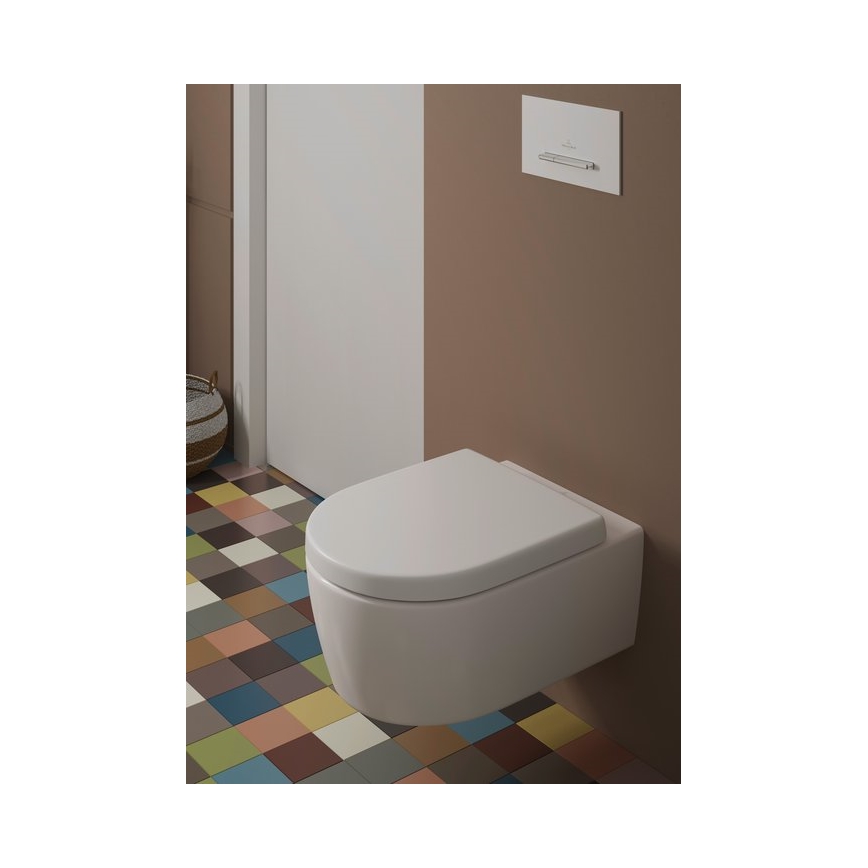 Villeroy & Boch 9M77C101 - WC-bril SoftClose AVENTO wit
