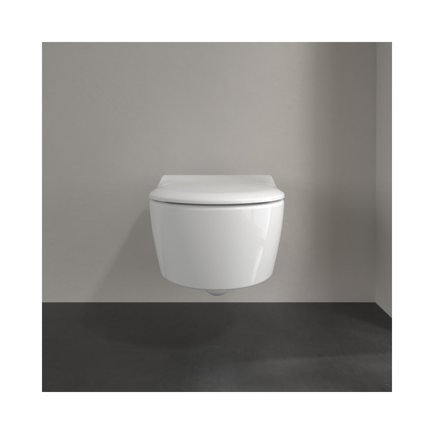 Villeroy & Boch 9M87S101 - SoftClose AVENTO toiletzitting, wit