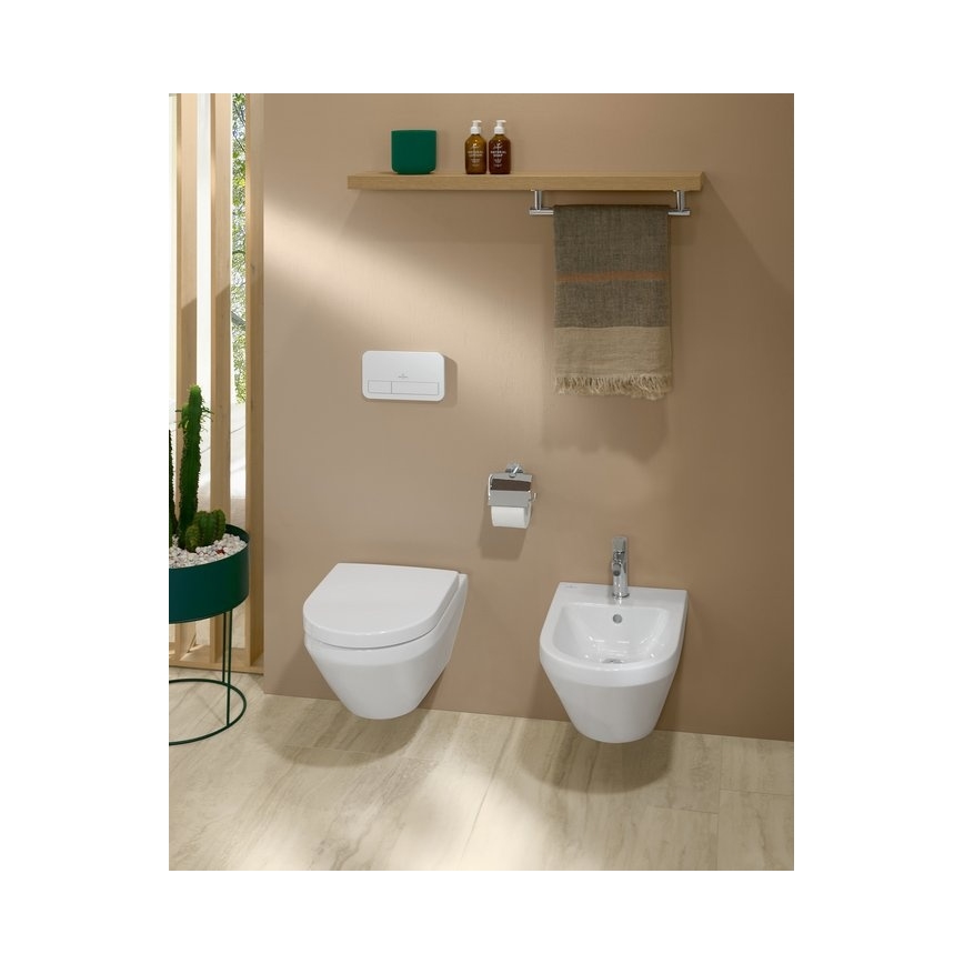 Villeroy & Boch TVA15101300061 - Toiletrolhouder ELEMENTS glanzend chroom