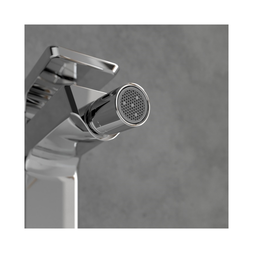 Villeroy & Boch TVB11200100061 - Mitigeur pour bidet + vidage SUBWAY 3.0 chrome brillant