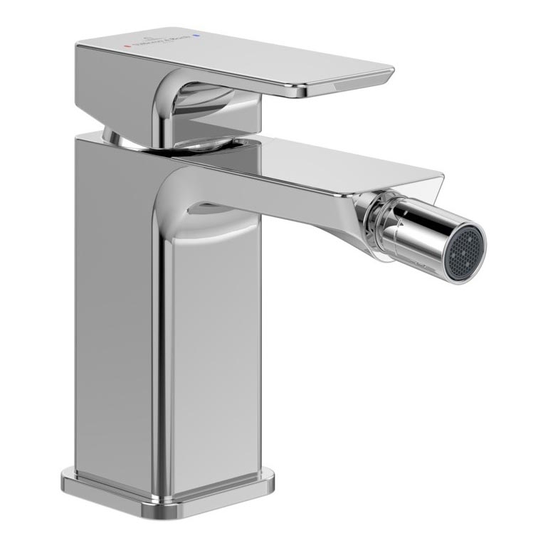 Villeroy & Boch TVB11200100061 - Mitigeur pour bidet + vidage SUBWAY 3.0 chrome brillant
