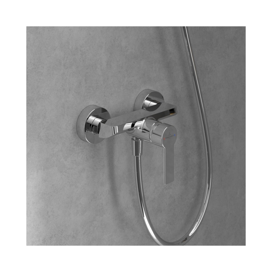 Villeroy & Boch TVS10300100061 - Mitigeur de douche ARCHITECTURA chromé brillant