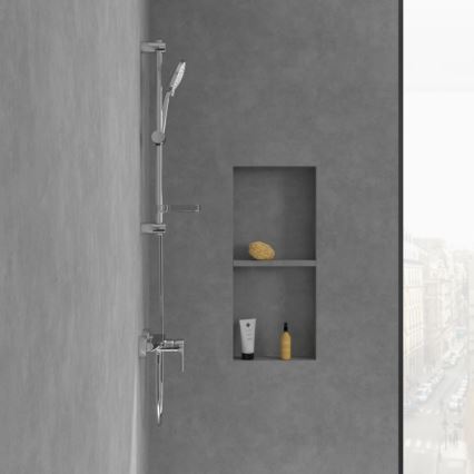 Villeroy & Boch TVS10400100061 - Mitigeur de douche O.NOVO, finition chrome brillant