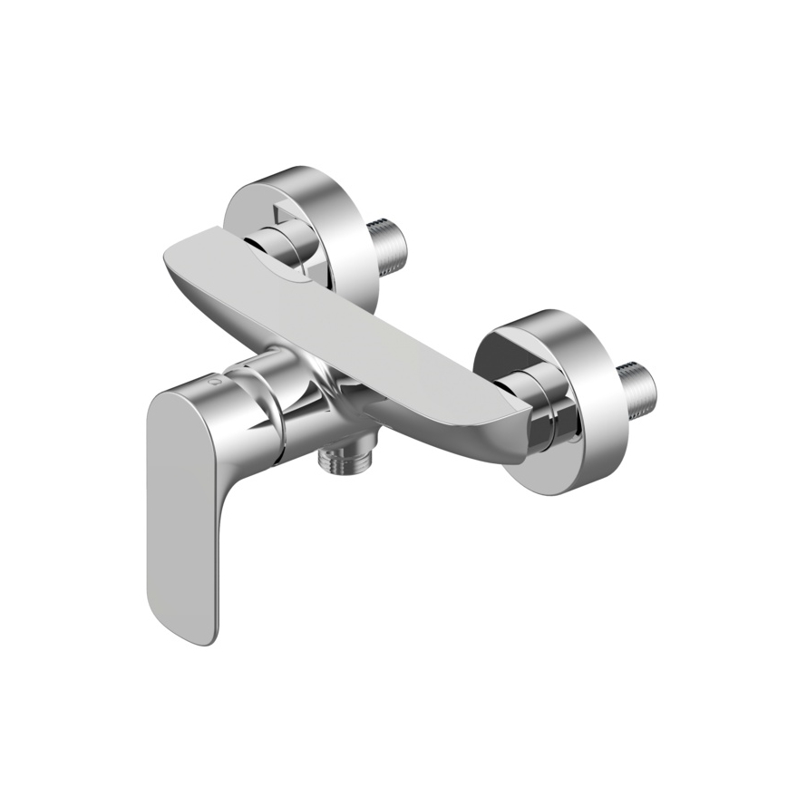 Villeroy & Boch TVS10400100061 - Mitigeur de douche O.NOVO, finition chrome brillant