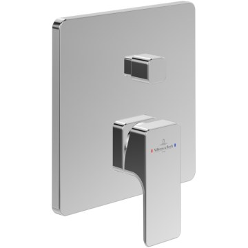 Villeroy & Boch TVS11200300061 - Bad-/douchemengkraan SUBWAY 3.0 glanzend chroom