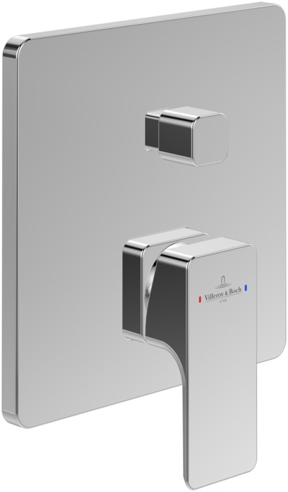 Villeroy & Boch TVS11200300061 - Bad-/douchemengkraan SUBWAY 3.0 glanzend chroom