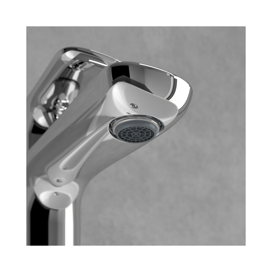 Villeroy & Boch TVW10400300161 - Mitigeur de lavabo O.NOVO 15,5 cm chrome brillant