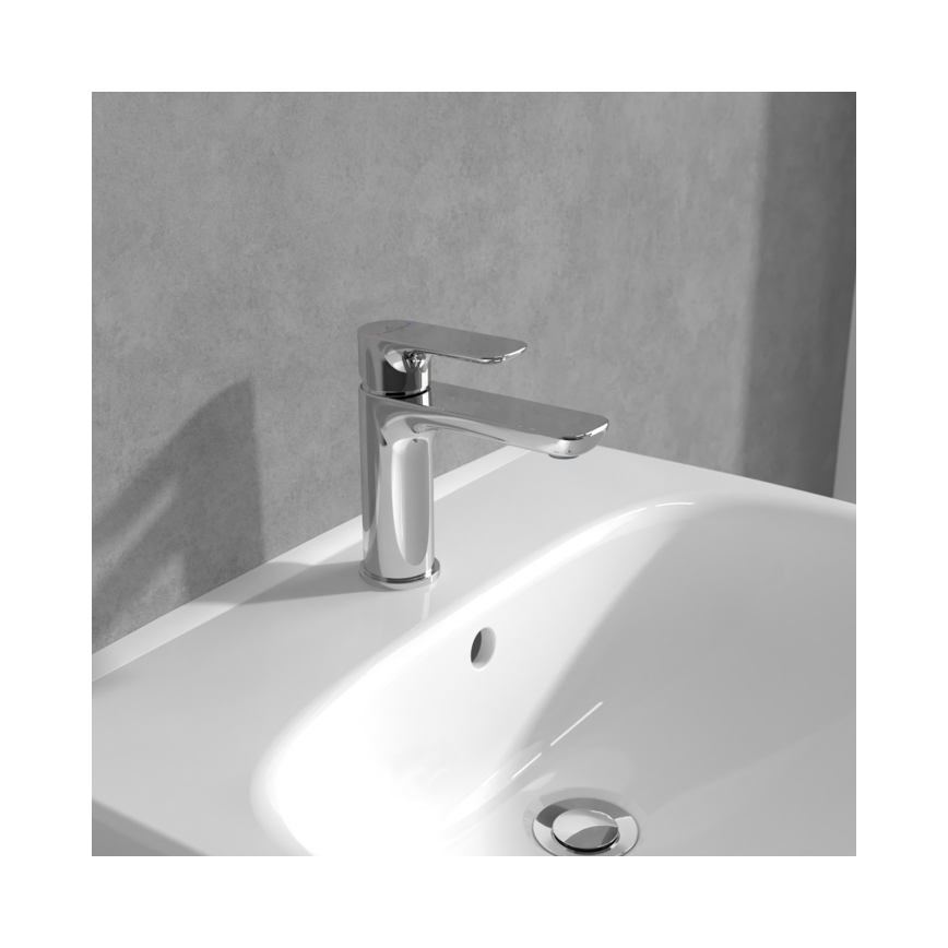 Villeroy & Boch TVW10400300161 - Wastafelkraan O.NOVO 15,5 cm glanzend chroom