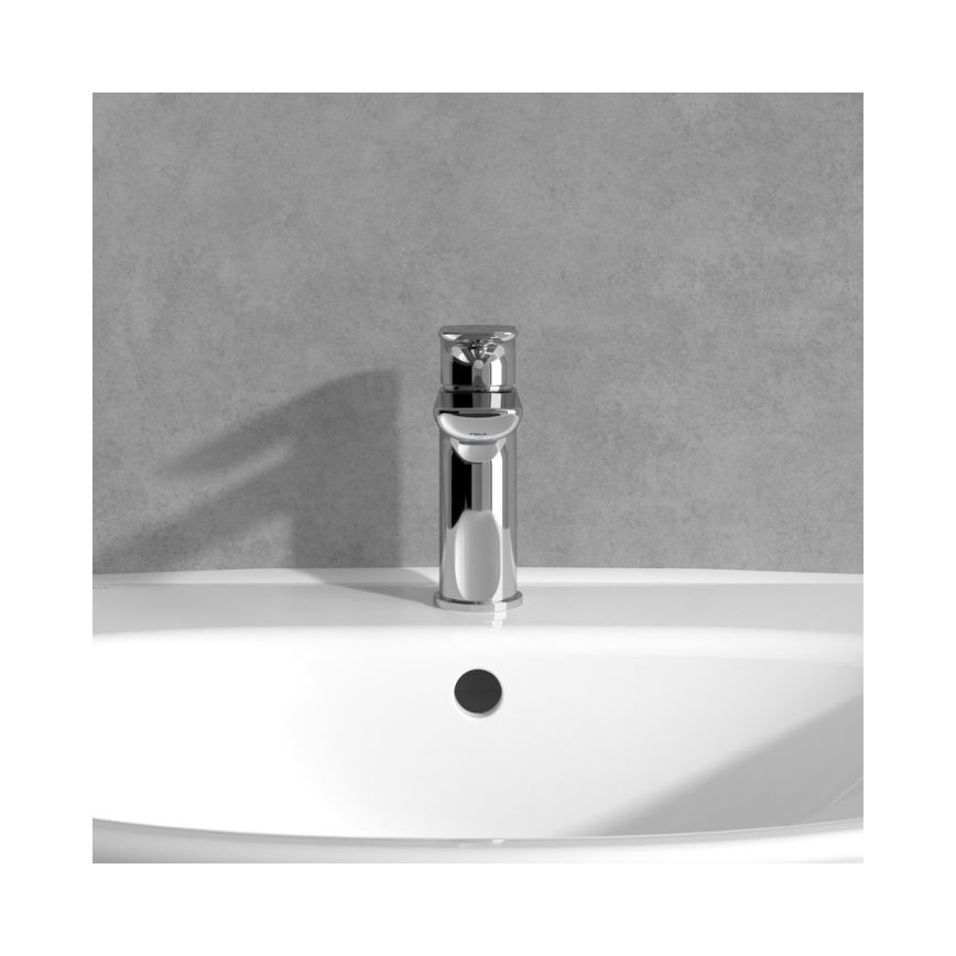 Villeroy & Boch TVW10400300161 - Wastafelkraan O.NOVO 15,5 cm glanzend chroom